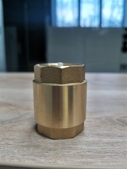 Обратный клапан, D=1 дюйм с пласт. клапаном - фото 5325